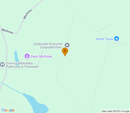 Mapa dojazdu do warsztatu samochodowego w miejscowości Michrów